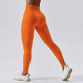 Seamless High Waist Peach Yoga Leggings
