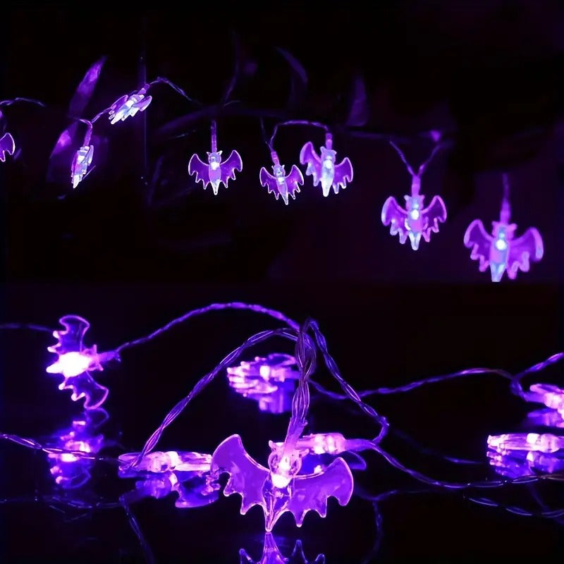 LED Bat String Lights for Holiday Decoration