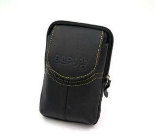 6-Inch Waist Bag, Multifunctional Leather Phone Pouch