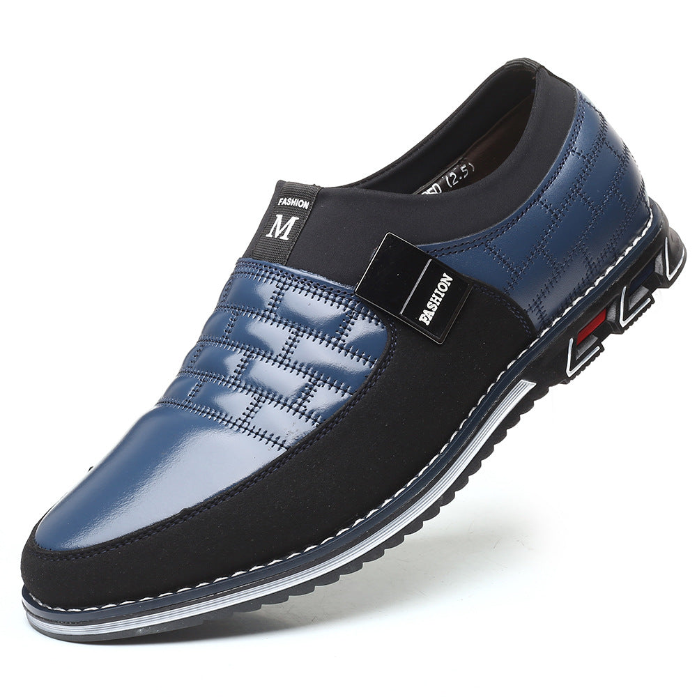 Men's Casual Slip-On Shoes - Round Toe Fall Style