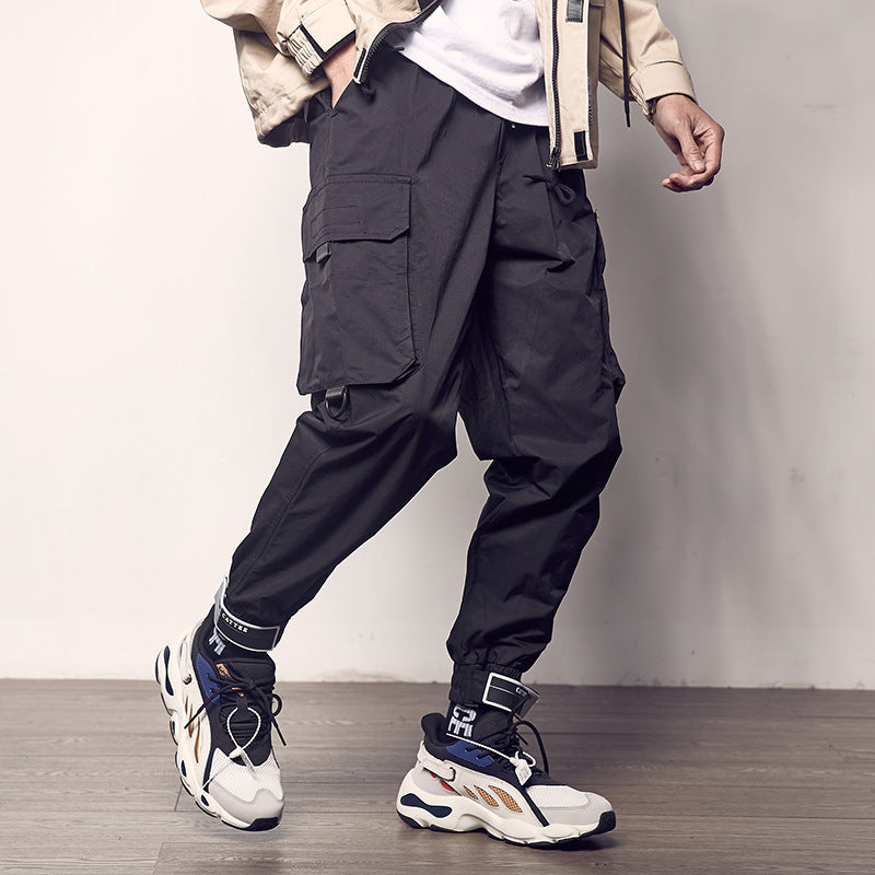 Magic Tape Cargo Pants and Casual Trousers