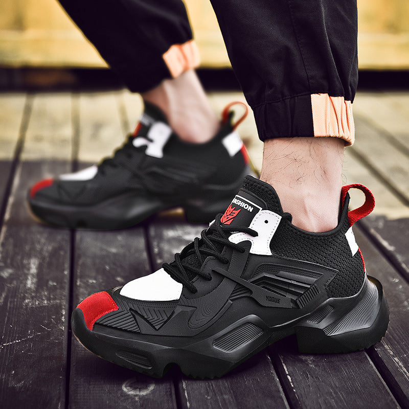 Men's Casual Sneakers with Built-in Height Increase