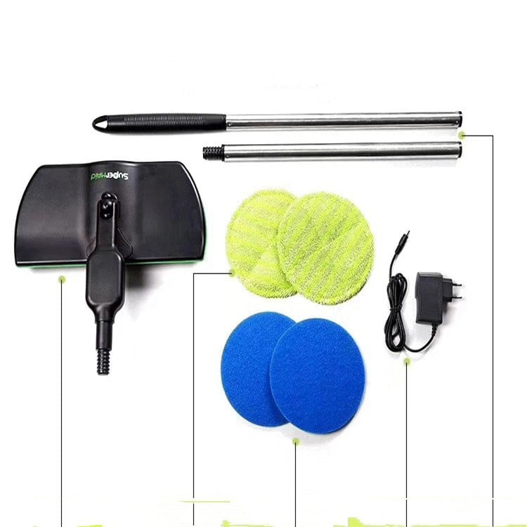 Portable Wireless Electric Mop with 360° Rotary Cloth