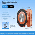 Aluminum Alloy Double-sided Suction Cup Phone Holder
