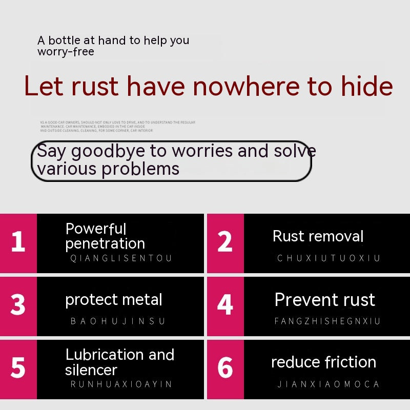 F007 Rust Preventive Oil – Advanced Metal Rust Remover & Protector