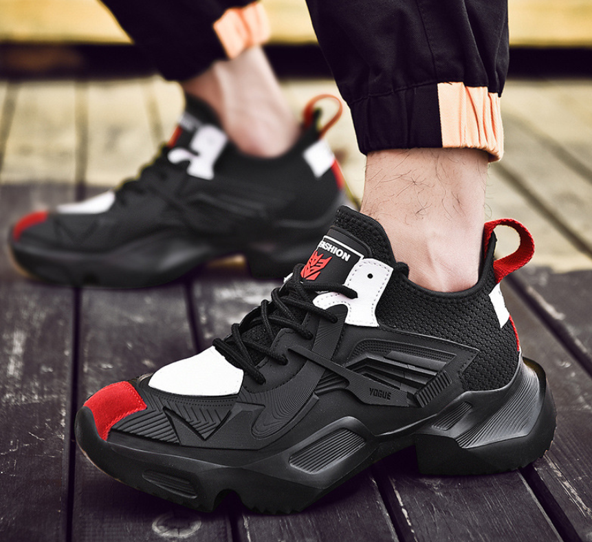 Men's Casual Sneakers with Built-in Height Increase