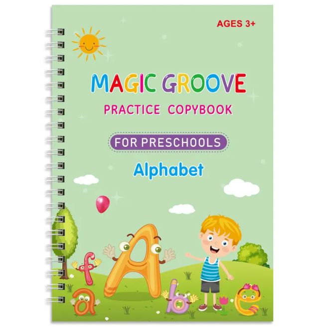 Groove Copybook Student Training Pen Control Magic Calligraphy Practice Board