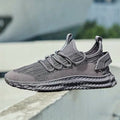 Men's Flyknit Sports Shoes - Trendy Thick Sole Sneakers