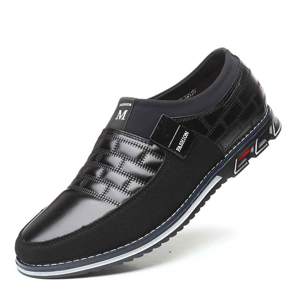 Men's Casual Slip-On Shoes - Round Toe Fall Style