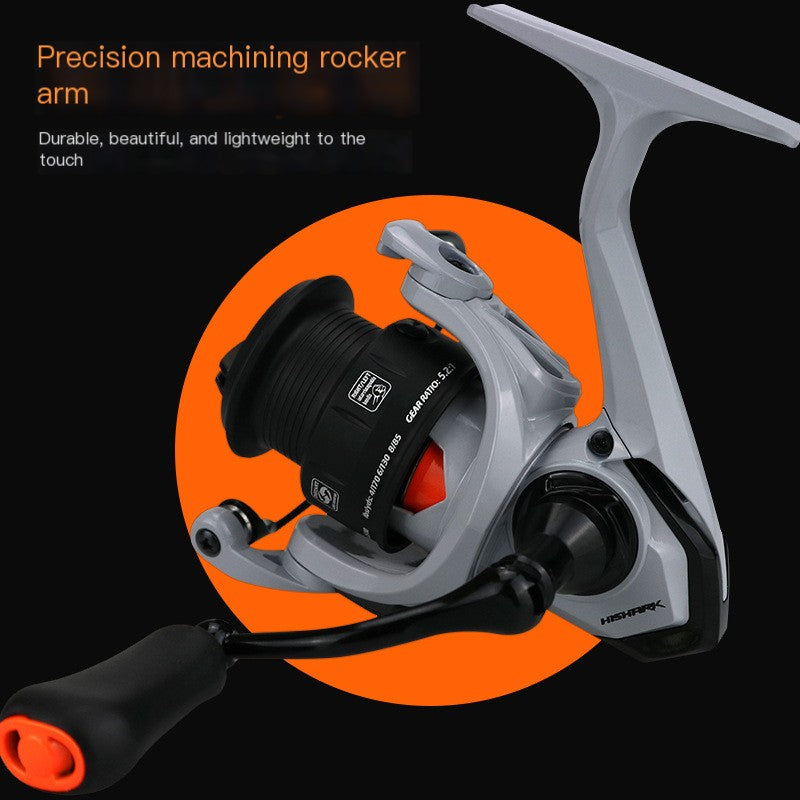 Black Shark All-Metal Spinning Fishing Reel for Lure