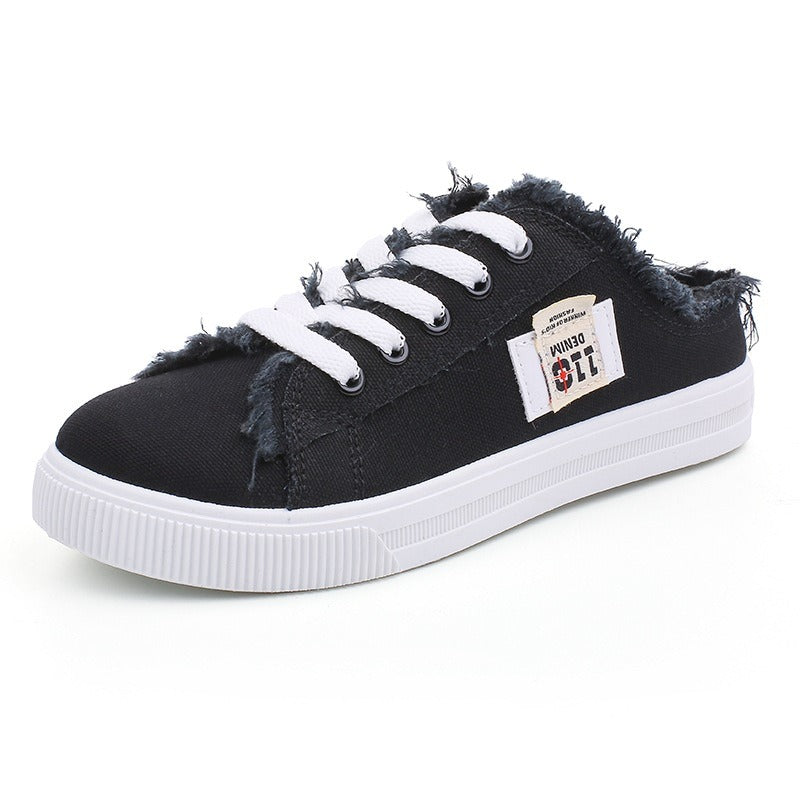 Women's Slip-On Canvas Shoes for Summer Leisure