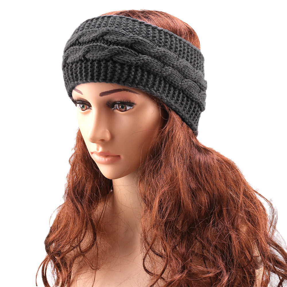 Warm Wool Knitted Headband for Sports Ear Protection
