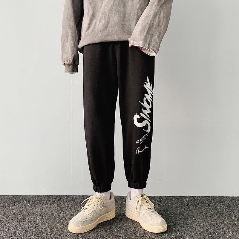 Trendy Loose Casual Korean Style Sweatpants