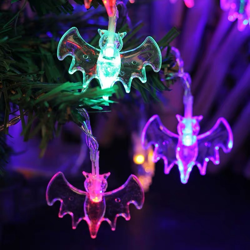 LED Bat String Lights for Holiday Decoration