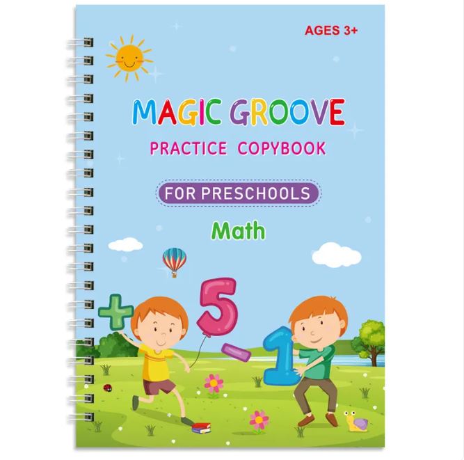 Groove Copybook Student Training Pen Control Magic Calligraphy Practice Board