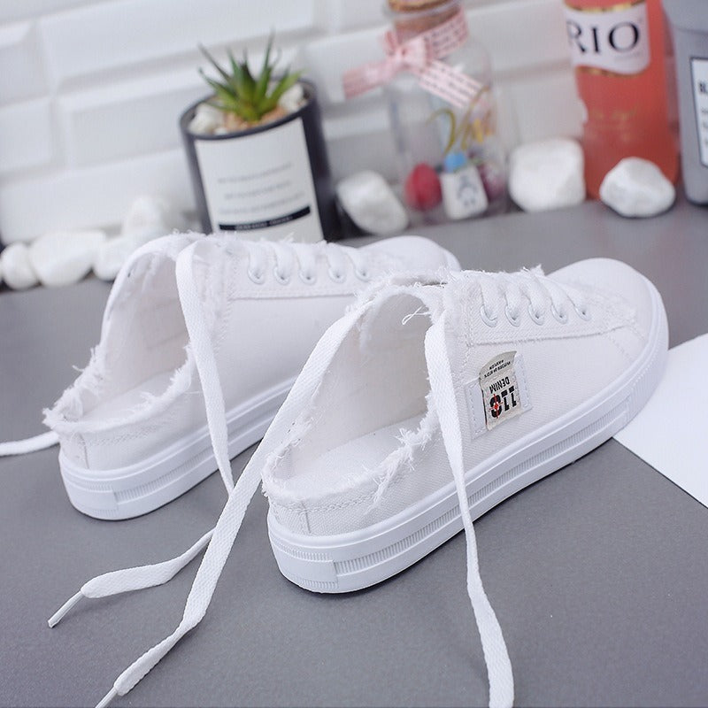 Women's Slip-On Canvas Shoes for Summer Leisure