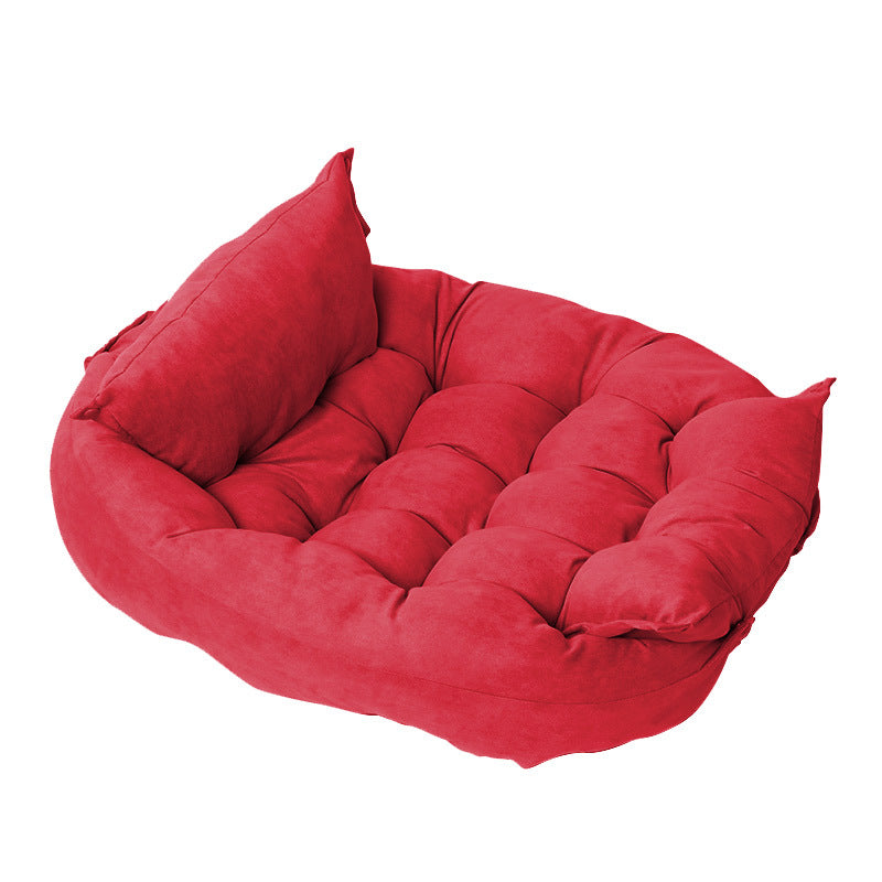 Customizable Multifunctional Folding Pet Cushion