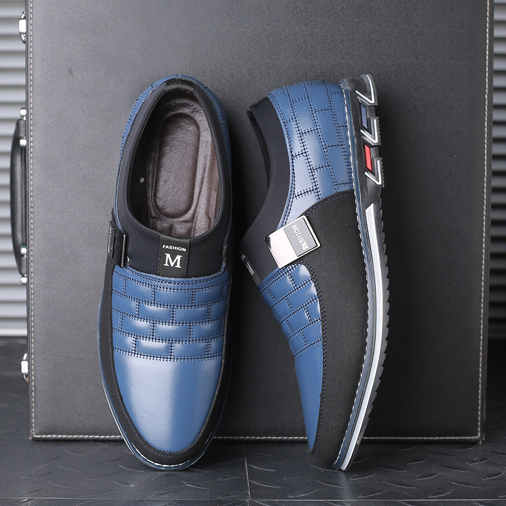 Men's Casual Slip-On Shoes - Round Toe Fall Style