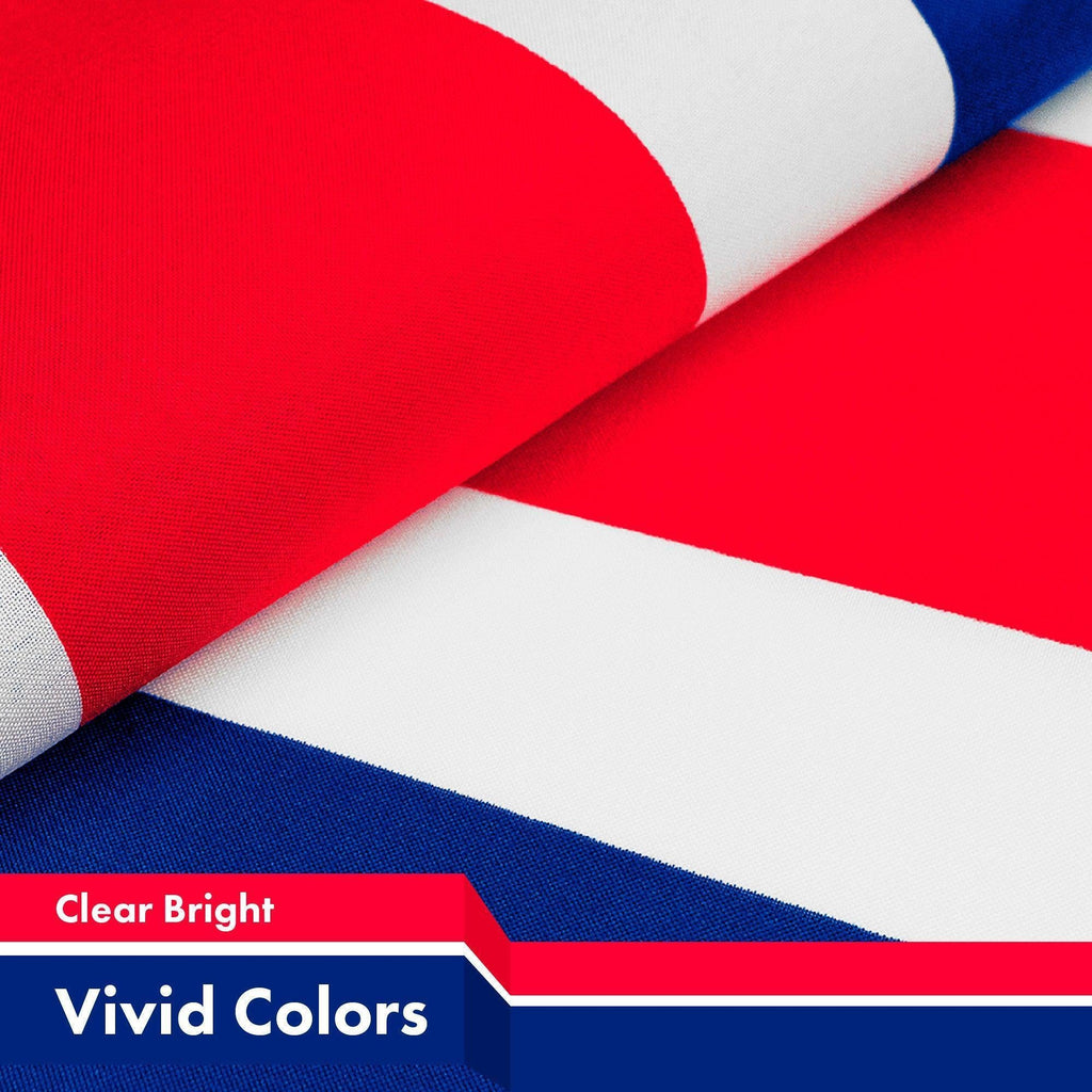 Iceland Icelandic Flag 3x5 Ft 2Pack 150D Printed Polyester By G128