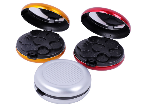 Coin Sorter Wallet with Pop-Up Euro Coin Box