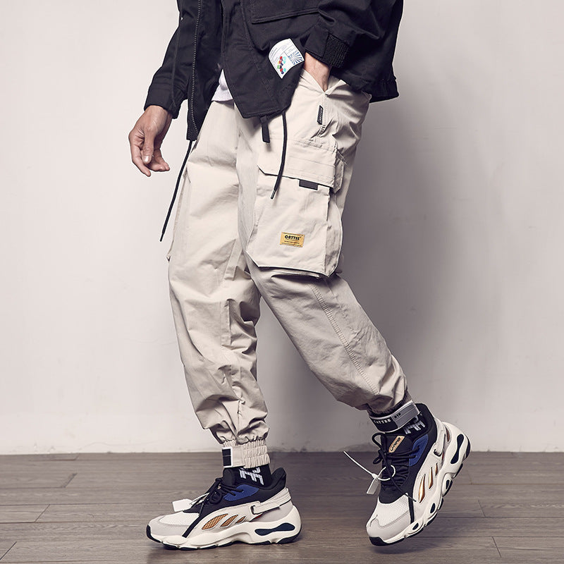 Magic Tape Cargo Pants and Casual Trousers
