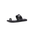 Solid Color Women's Flat-Bottom Sandals and Slippers