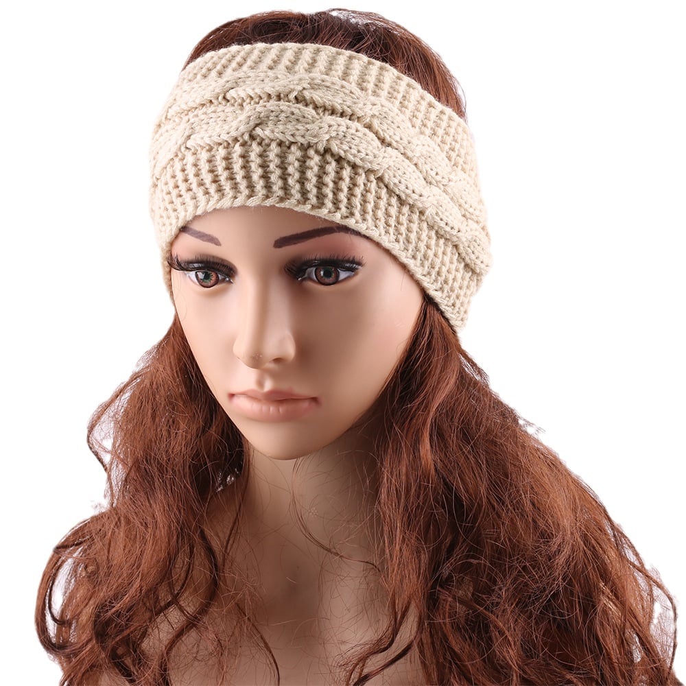 Warm Wool Knitted Headband for Sports Ear Protection