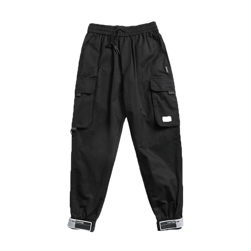 Magic Tape Cargo Pants and Casual Trousers