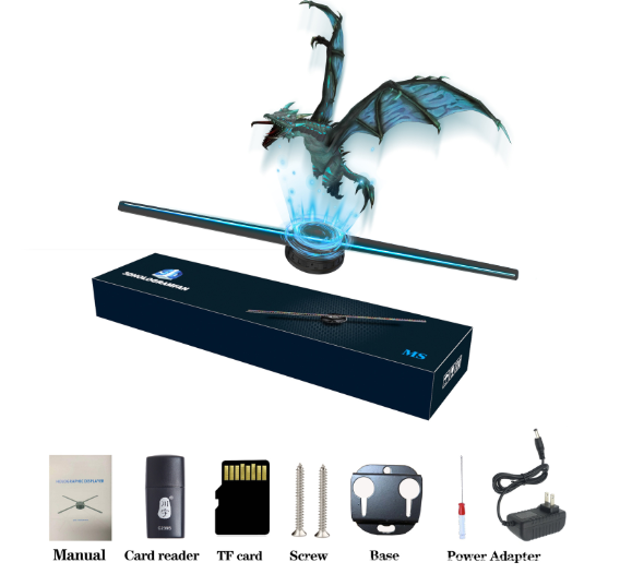 Stereoscopic Holographic Projector (One Set)