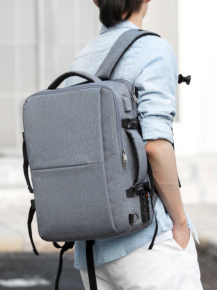 Men's Multi-Functional Backpack for Travel and Business