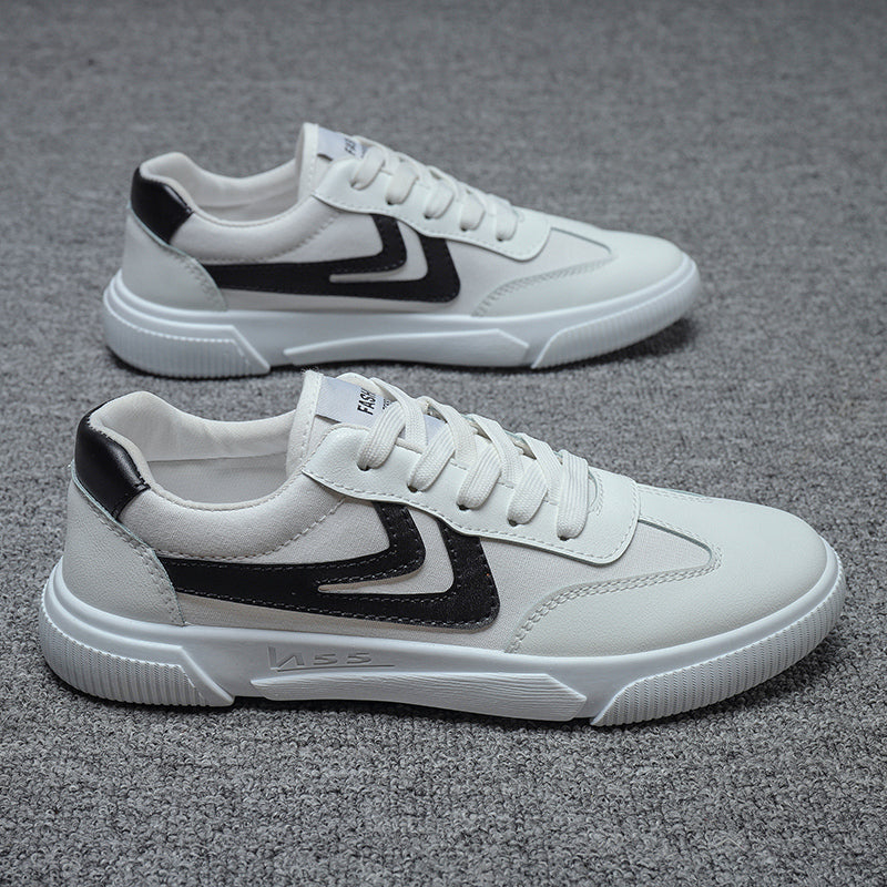 Men's Lightweight Breathable Canvas Sneakers (Korean Style)