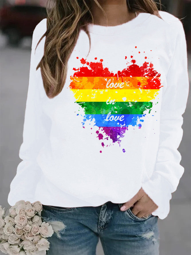 Personalized Patterned Women's Capless Round Neck Blouse