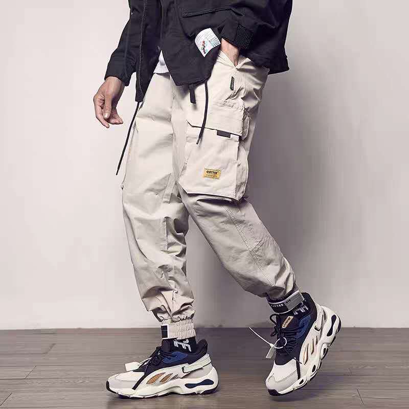 Magic Tape Cargo Pants and Casual Trousers