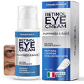 Under Eye Cream for Puffiness and Bags Under Eyes 1 fl oz Eye Bags Treatment for Men Women Anti Wrinkle Cream for Dark Circles Baggy Eyes Treatment for Women with Retinol Hyaluronic Acid & Caffeine