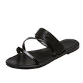 Women's Large Size Rhinestone Summer Sandals and Slippers