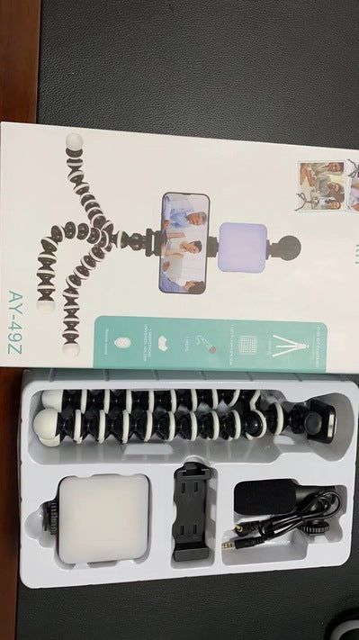 Mini Rechargeable Pocket Fill Light Set for Selfies