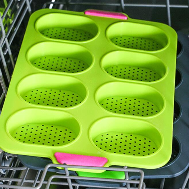 Silicone Baguette Mold - High Temp Resistant Baking Tool
