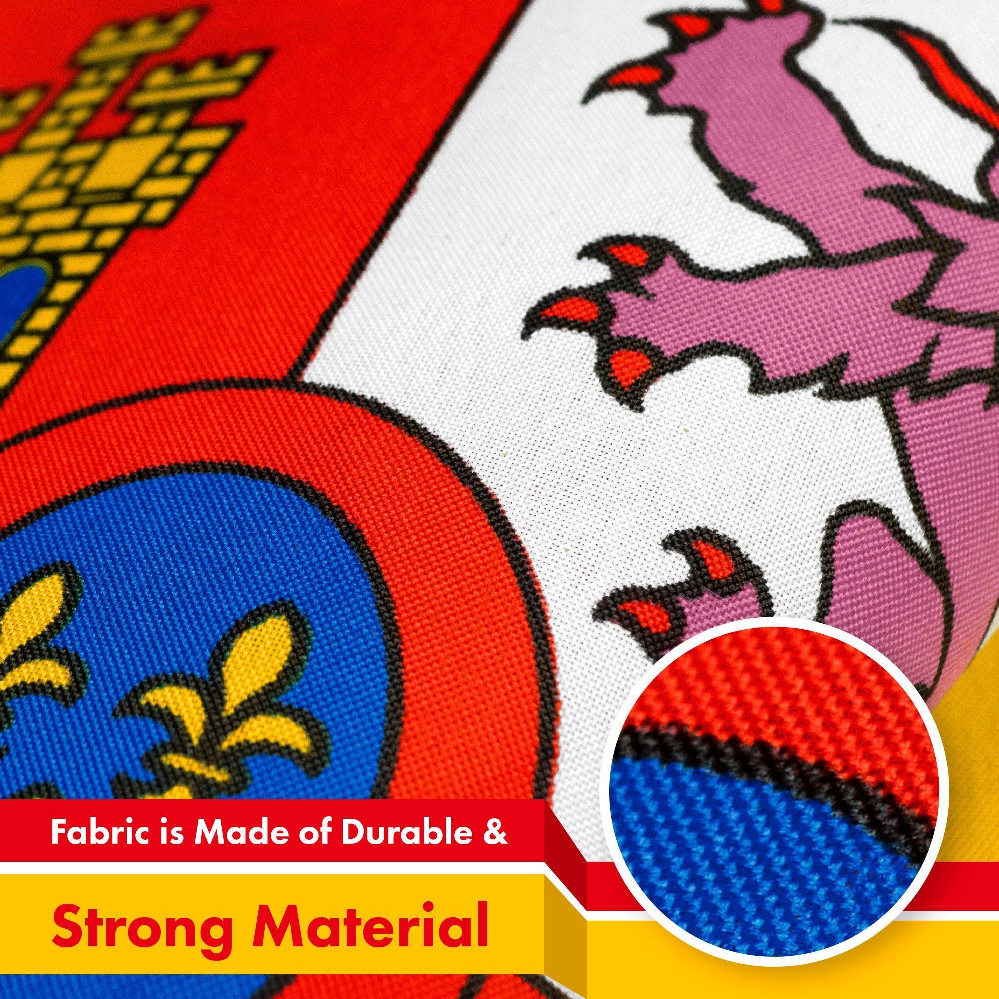 Spain Spanish Flag 3x5 Ft 2Pack 150D Printed Polyester By G128