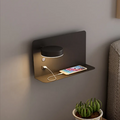 USB Charging Bedside Lamp