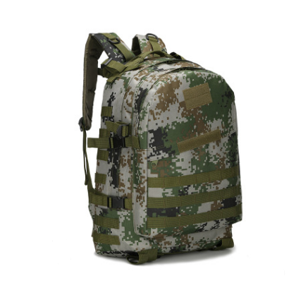 Survival Game Tactical Backpack with Camouflage Design