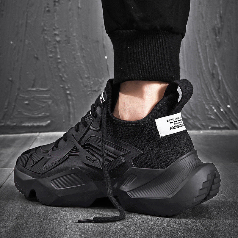 Men's Casual Sneakers with Built-in Height Increase