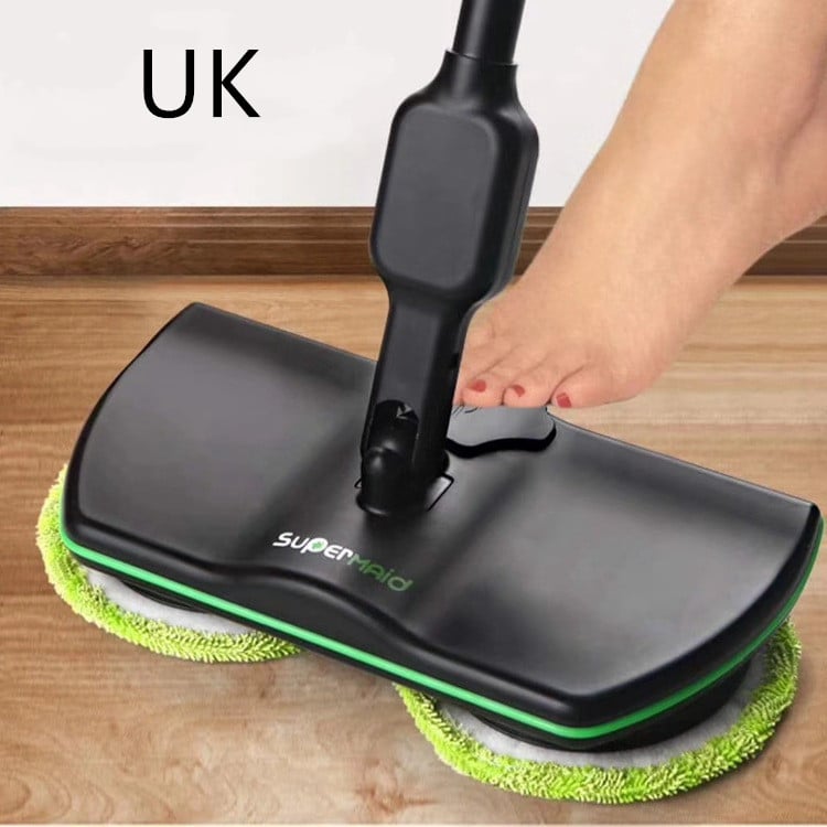 Portable Wireless Electric Mop with 360° Rotary Cloth
