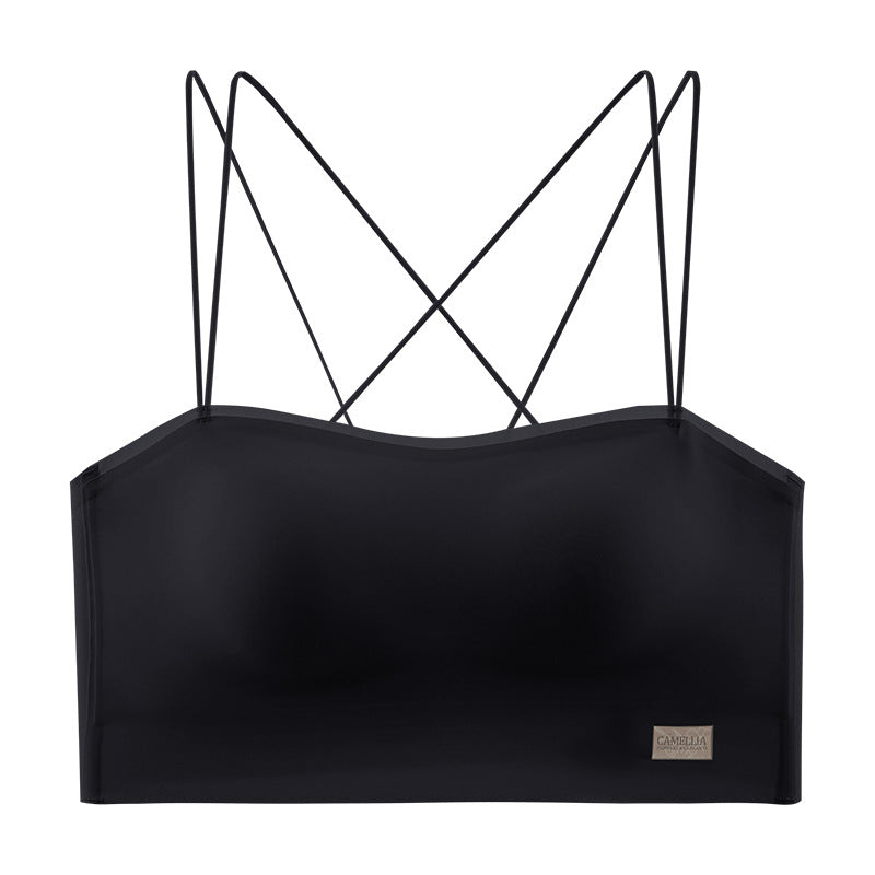 "Lace Back Bra with Padding for Enhanced Support"