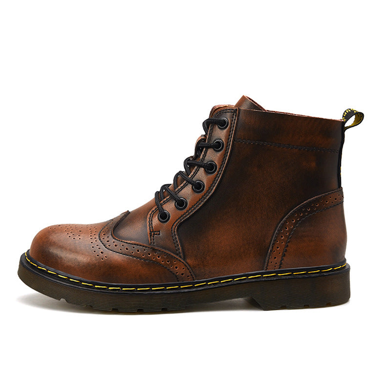 Men's High Top Winter Martin Boots
