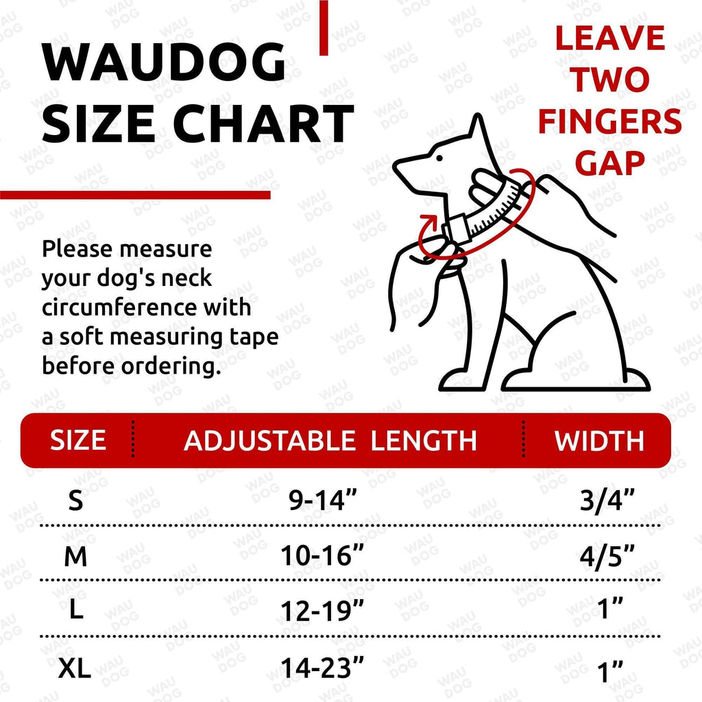 Nylon Dog Collar Size 14  23 in Neck  x 1 in Wide Adjustable Dog Collar for