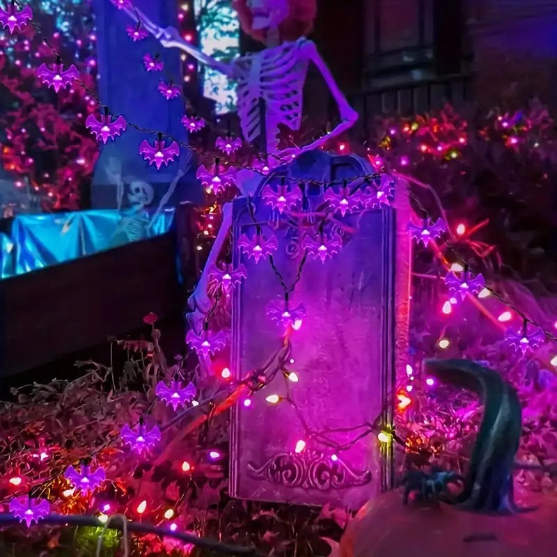 LED Bat String Lights for Holiday Decoration