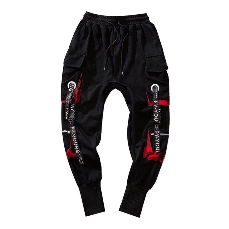 Webbing Harem Trousers