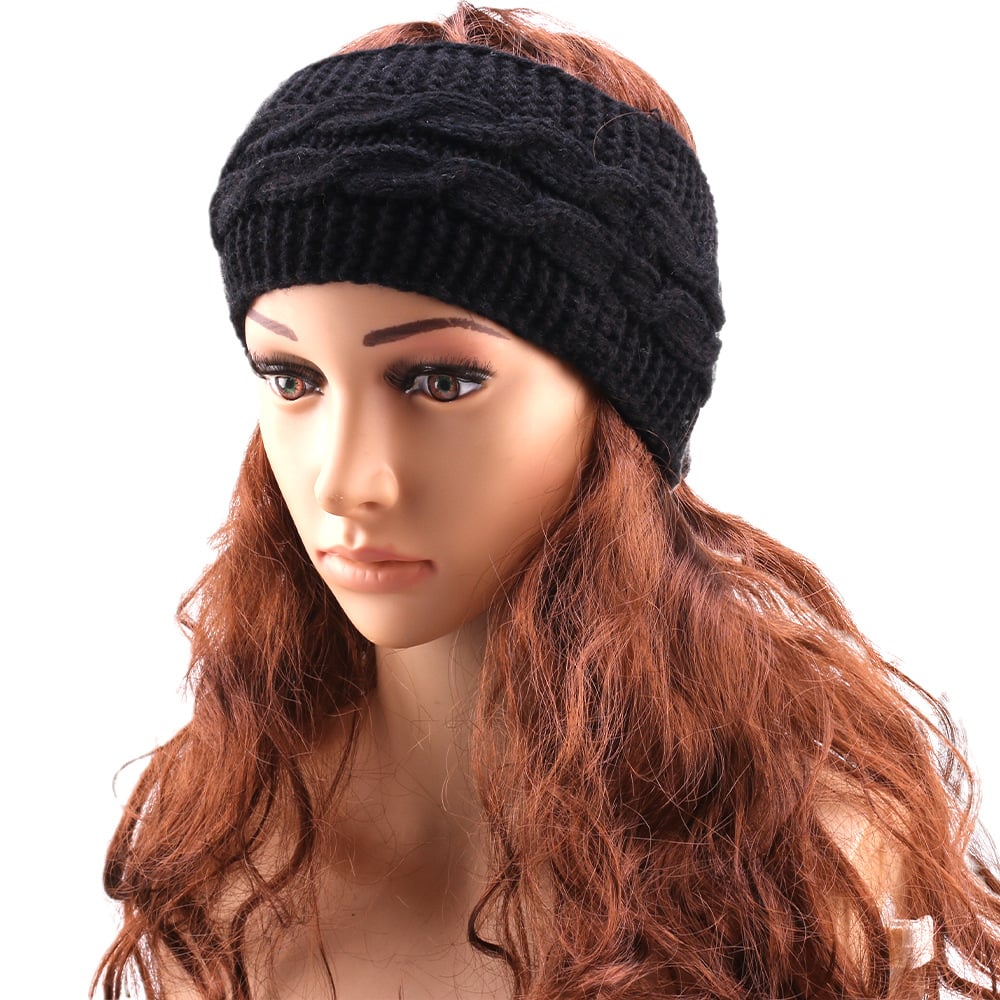 Warm Wool Knitted Headband for Sports Ear Protection