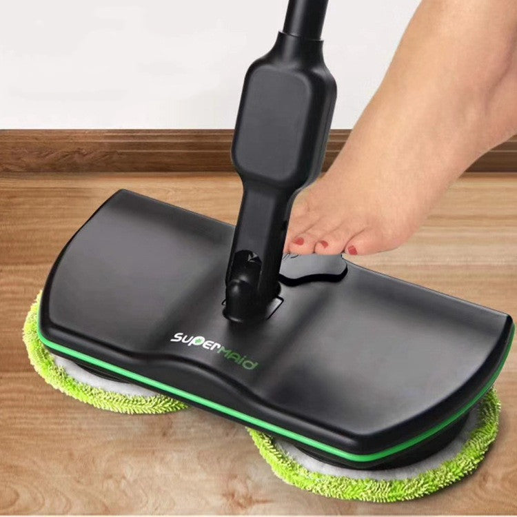 Portable Wireless Electric Mop with 360° Rotary Cloth