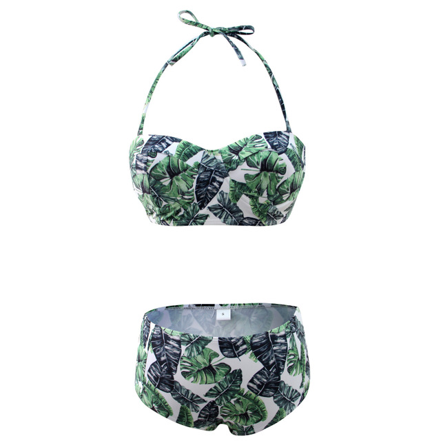 Printed Two-Piece Swimsuit with Stylish Design